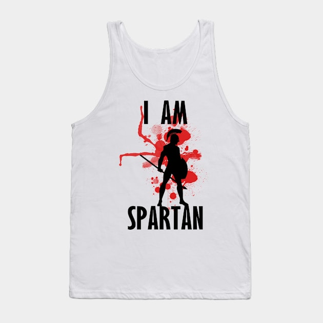 I am spartan Tank Top by simonartist